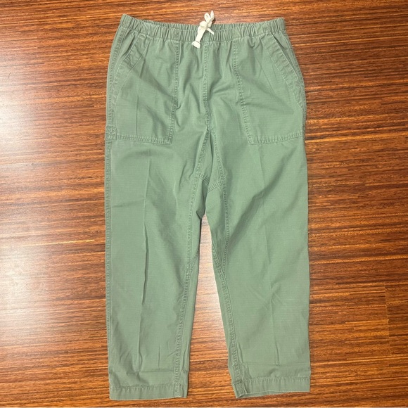The Gap X Free City Womens Medium Olive Drop waist Pants  Joggers Drawstring - Picture 1 of 9